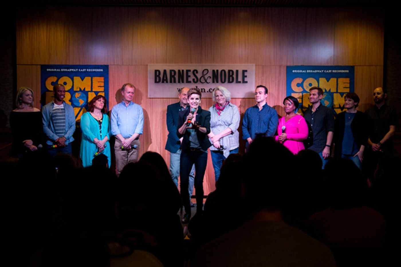 Photo Coverage: COME FROM AWAY Celebrates Cast Album Release with CD Signing at Barnes and Noble  Image
