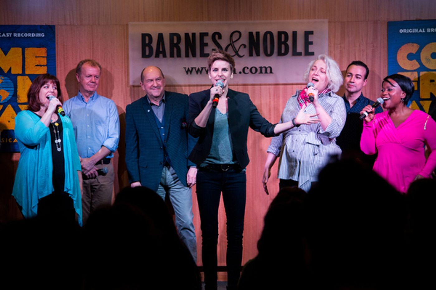 Photo Coverage: COME FROM AWAY Celebrates Cast Album Release with CD Signing at Barnes and Noble  Image