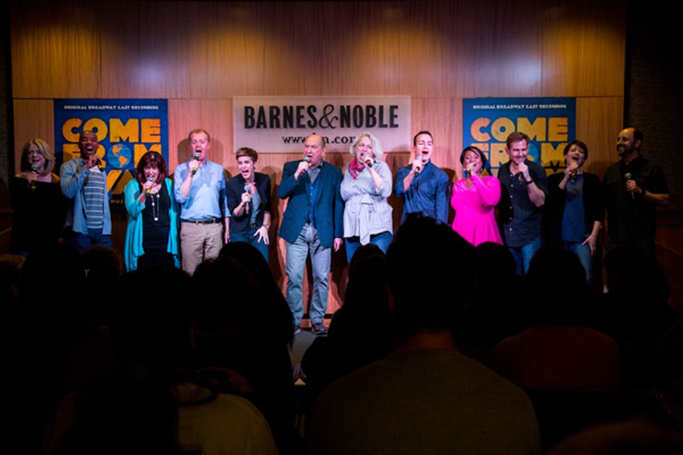 Photo Coverage: COME FROM AWAY Celebrates Cast Album Release with CD Signing at Barnes and Noble  Image