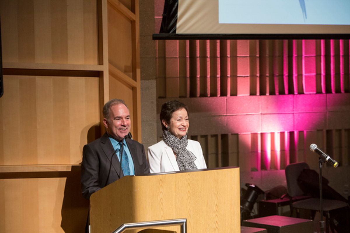 Stephen Flaherty, Lynn Aherns at 