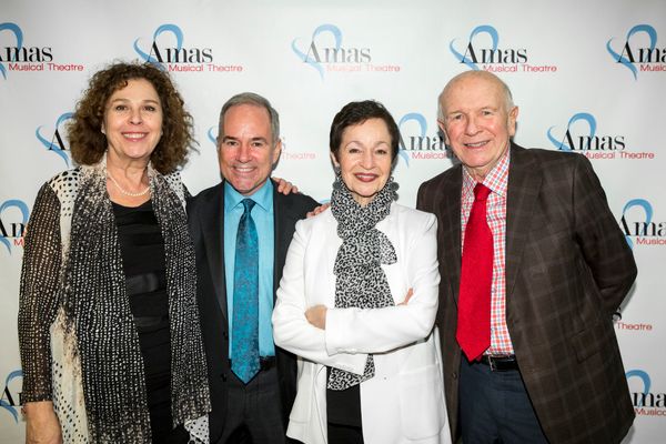Donna Trinkoff, Stephen Flaherty, Lynn Aherns, Terrance McNally Photo