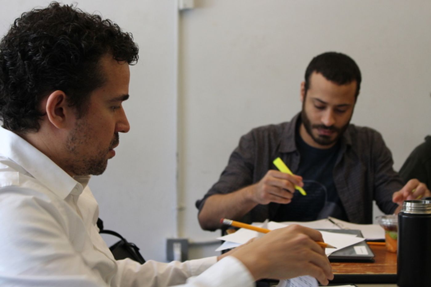 Photo Flash: Tale of Miracles SEVEN SPOTS IN THE SUN Hits the Rehearsal Room  Image