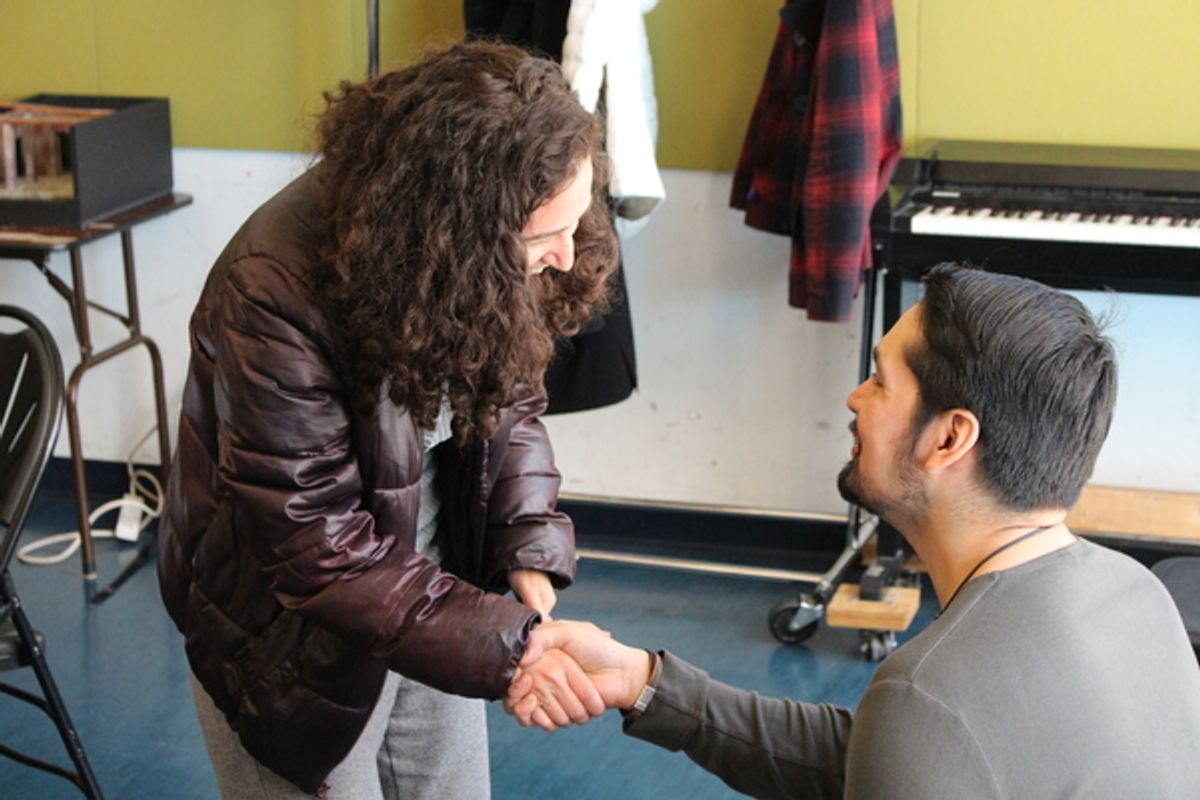 Artistic Director Daniella Topol _ Costume Designer Fabian Aguilar at 