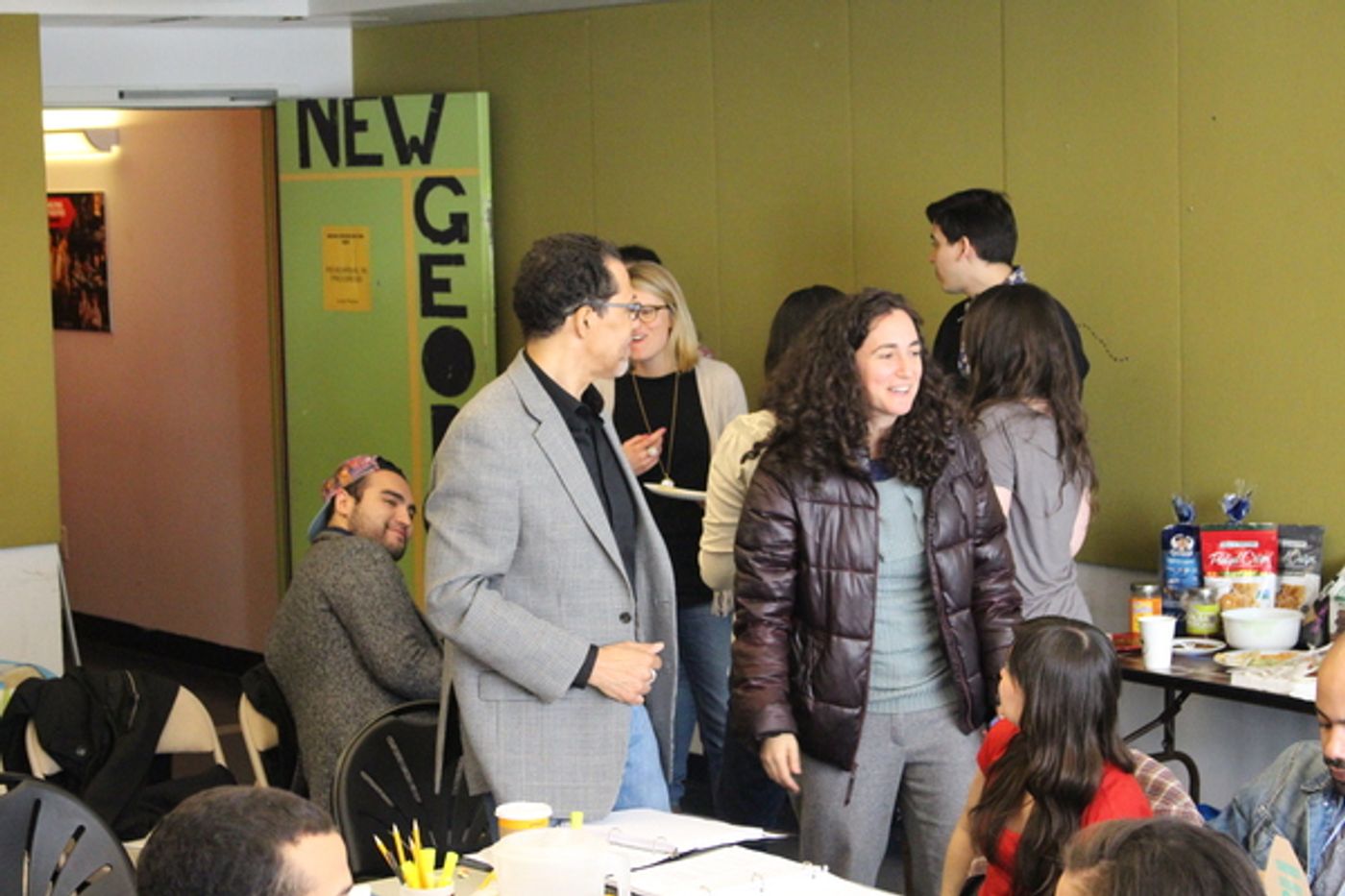 Photo Flash: Tale of Miracles SEVEN SPOTS IN THE SUN Hits the Rehearsal Room  Image