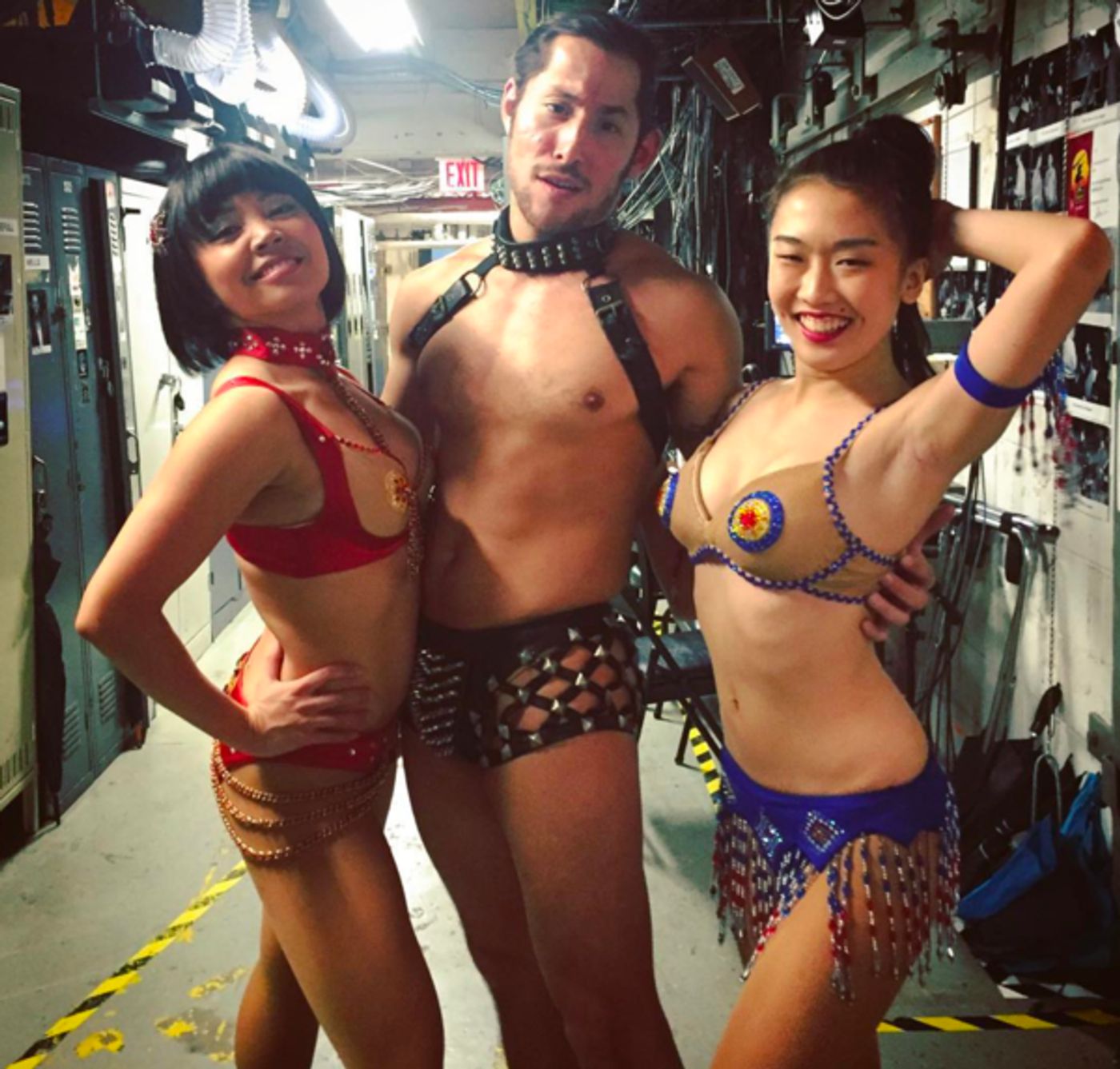 Photo Flash: Suave Fellas of BANDSTAND Settle in, and More Saturday Intermission Pics!  Image