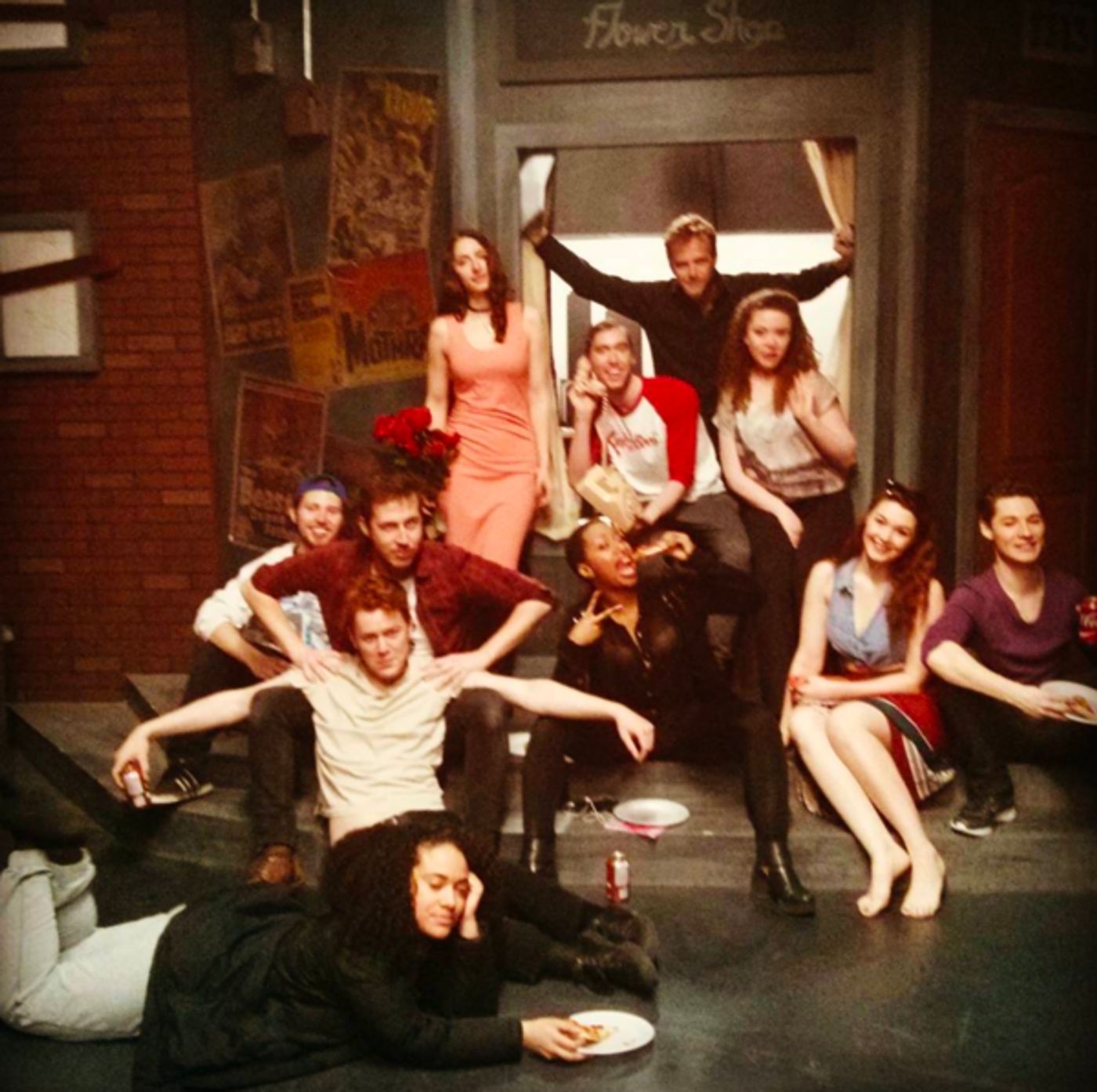 Photo Flash: Suave Fellas of BANDSTAND Settle in, and More Saturday Intermission Pics!  Image