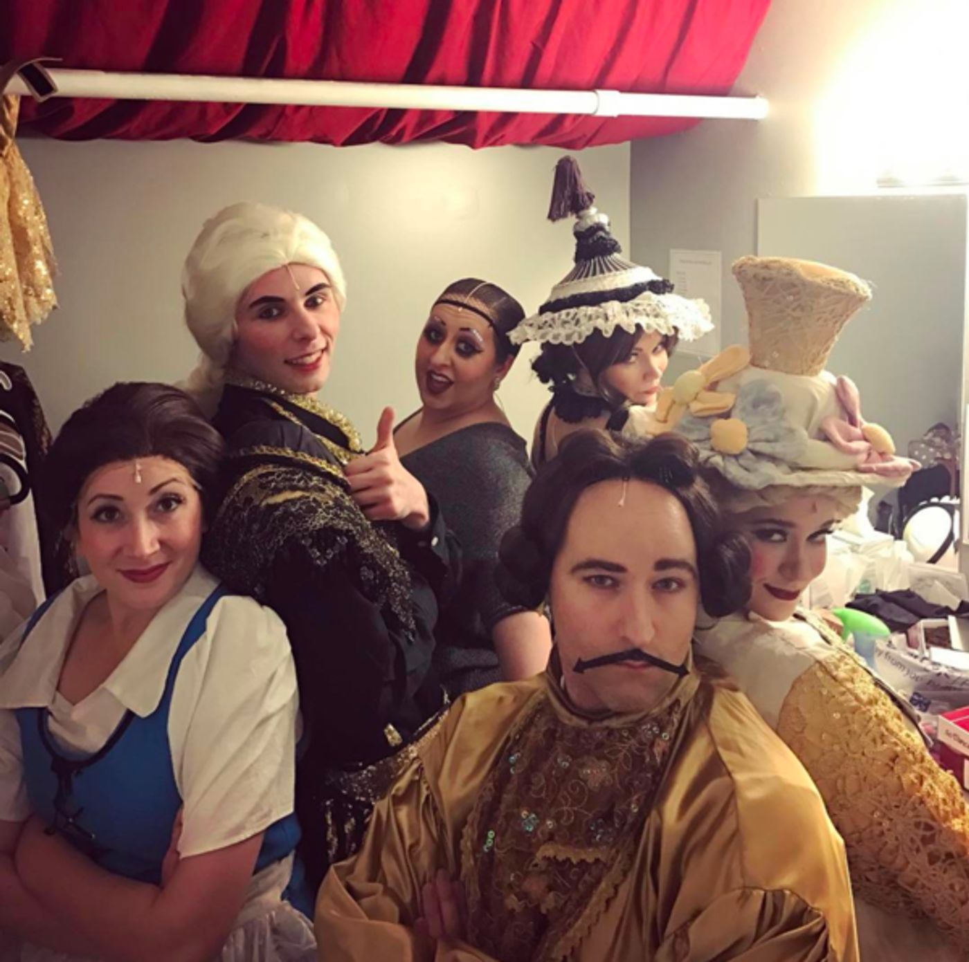 Photo Flash: Suave Fellas of BANDSTAND Settle in, and More Saturday Intermission Pics!  Image