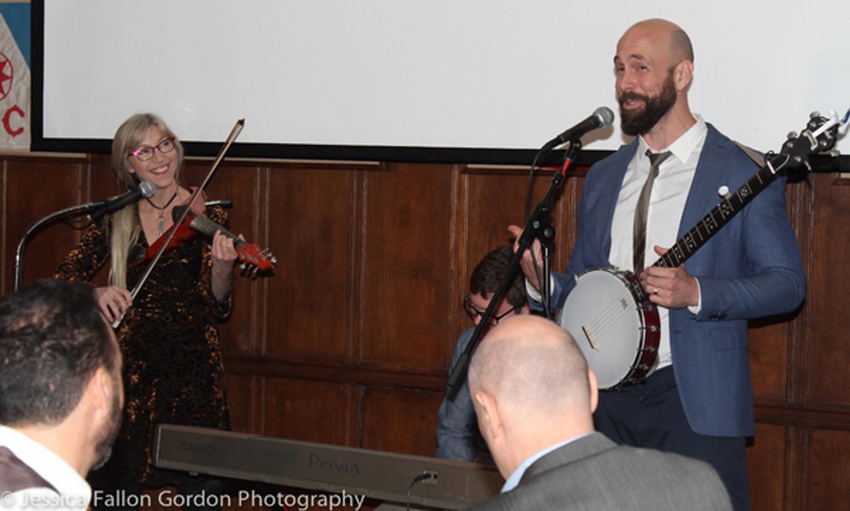 Valerie Vigoda and Wade McCollum at 