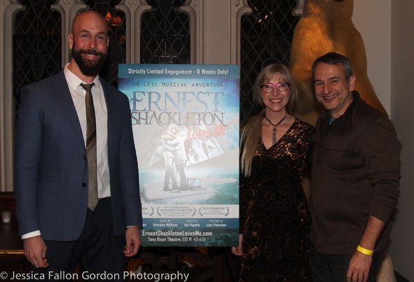 Wade McCollum, Valerie Vigoda and Joe DiPietro Photo