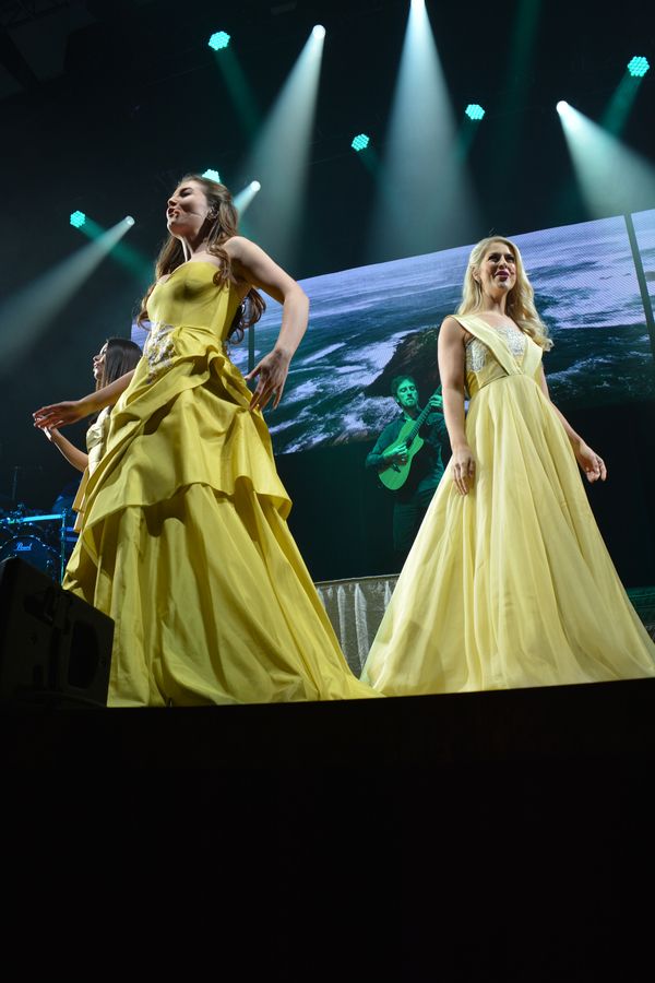 Mairead Carlin, Eabha McMahon and Susan McFadden Photo