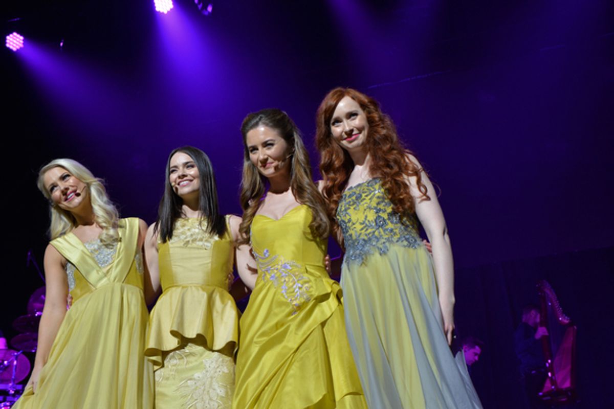 Susan McFadden, Mairead Carlin, Eabha McMahon and Tara McNeill at 