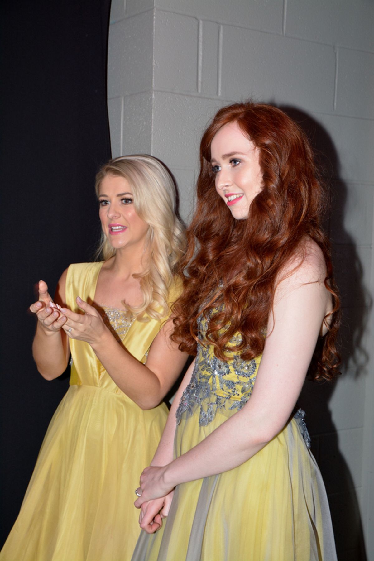 Susan McFadden and Tara McNeill at 