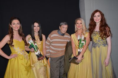 Eabha McMahon, Mairead Carlin, Peter Carol, Susan McFadden and Tara McNeill Photo