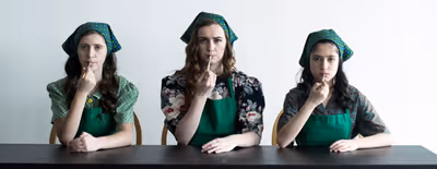 Radium Girls; Directed by Becca Johnson-Spinos; Pictured: Ella Warner, Chrissy Milich Photo