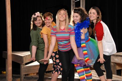 Amanda Pred, Tasha Danner, Jorie Jones, Clara-Liis Hillier, and Kelly Sida Photo