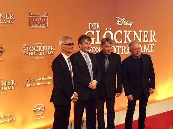 Peter Parnell, Scott Schwartz, Stephen Schwartz, Alan Menken Photo