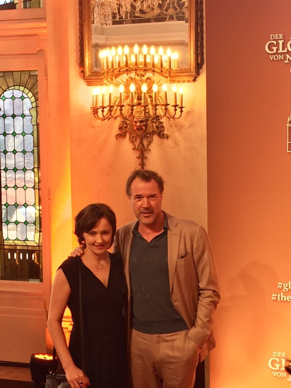 Frederike Haas und Sebastian Koch at 