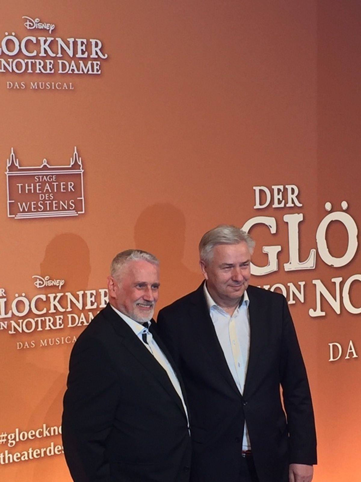 Klaus Wowereit at Disney's GLOECKNER VON NOTRE DAME Premiere im Stage Theater des Westens Berlin