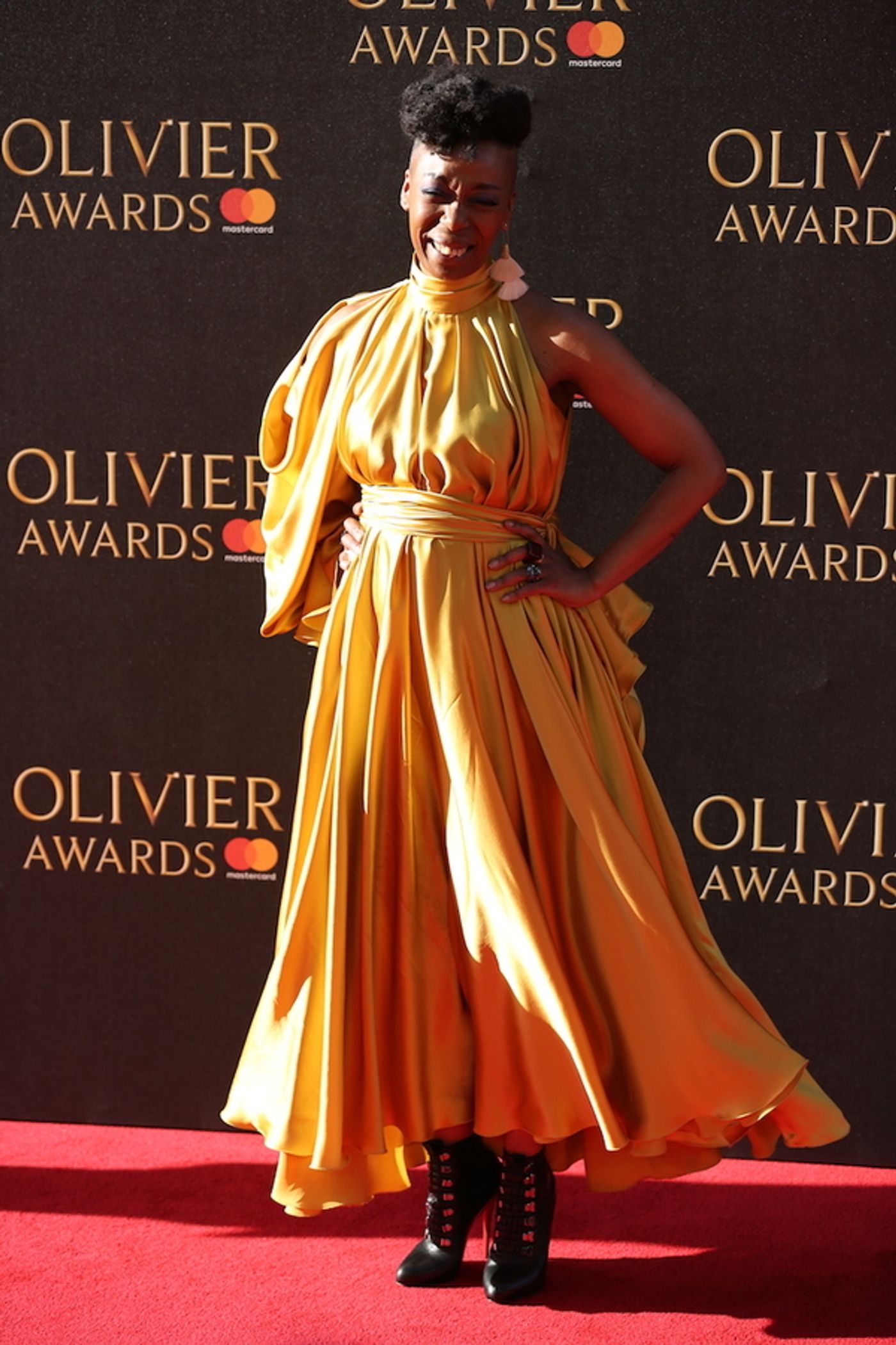 Photo Flash: Amber Riley, Billie Piper & More On 2017 Olivier Awards Red Carpet  Image