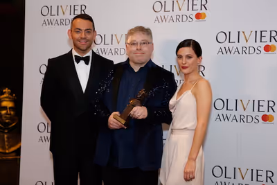 Ben Forster, Gareth Fry and Phoebe Fox Photo