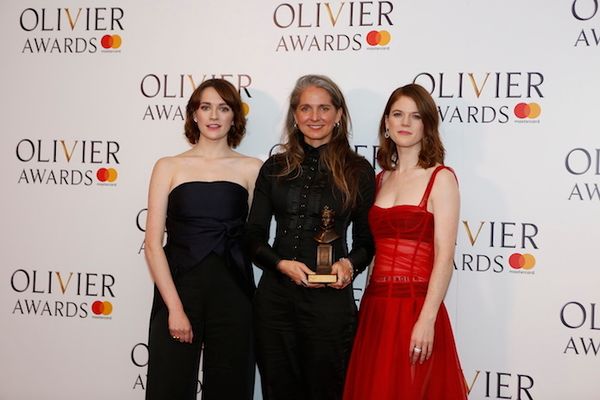 Charlotte Ritchie and Rose Leslie with Christine Jones Photo