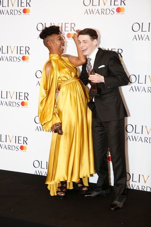 Noma Dumezweni and Anthony Boyle Photo