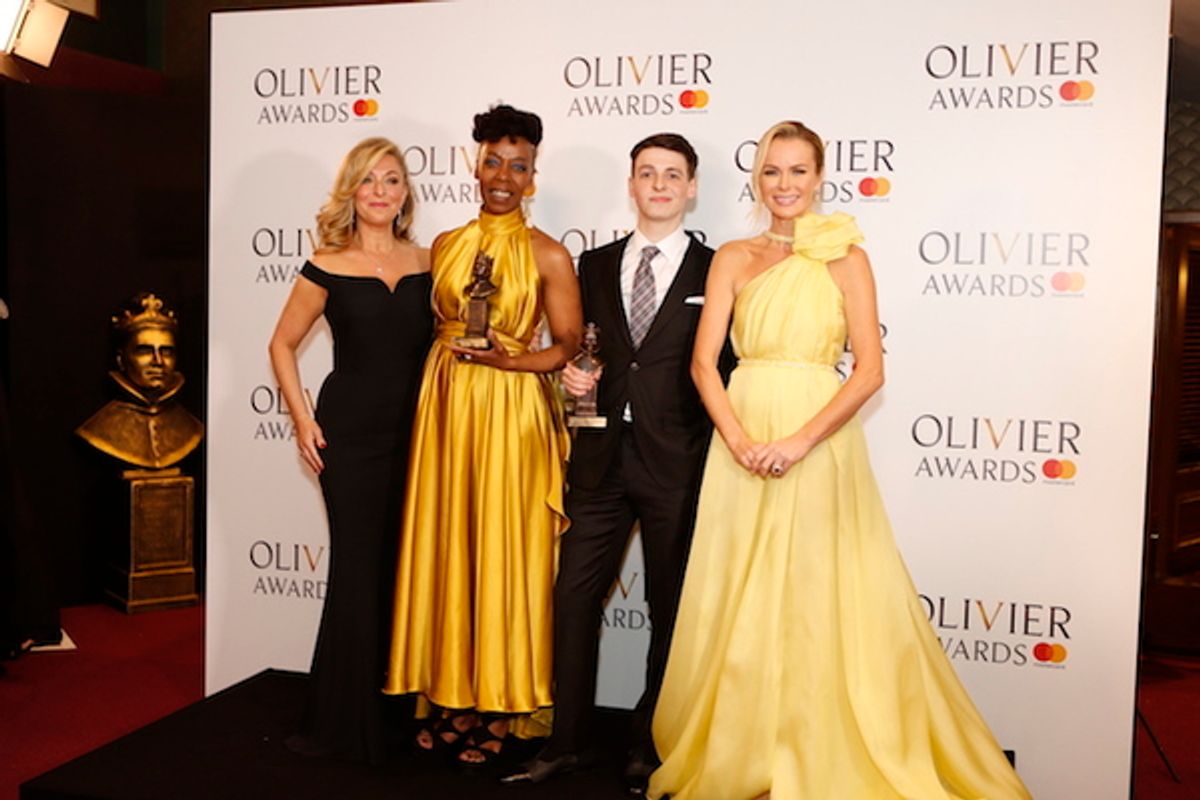 Tracy-Ann Oberman, Noma Dumezweni, Anthony Boyle and Amanda Holden at 