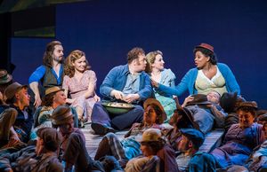 Alfie Boe, Katherine Jenkins, Gavin Spokes, Alex Young, and Brenda Edwards Photo