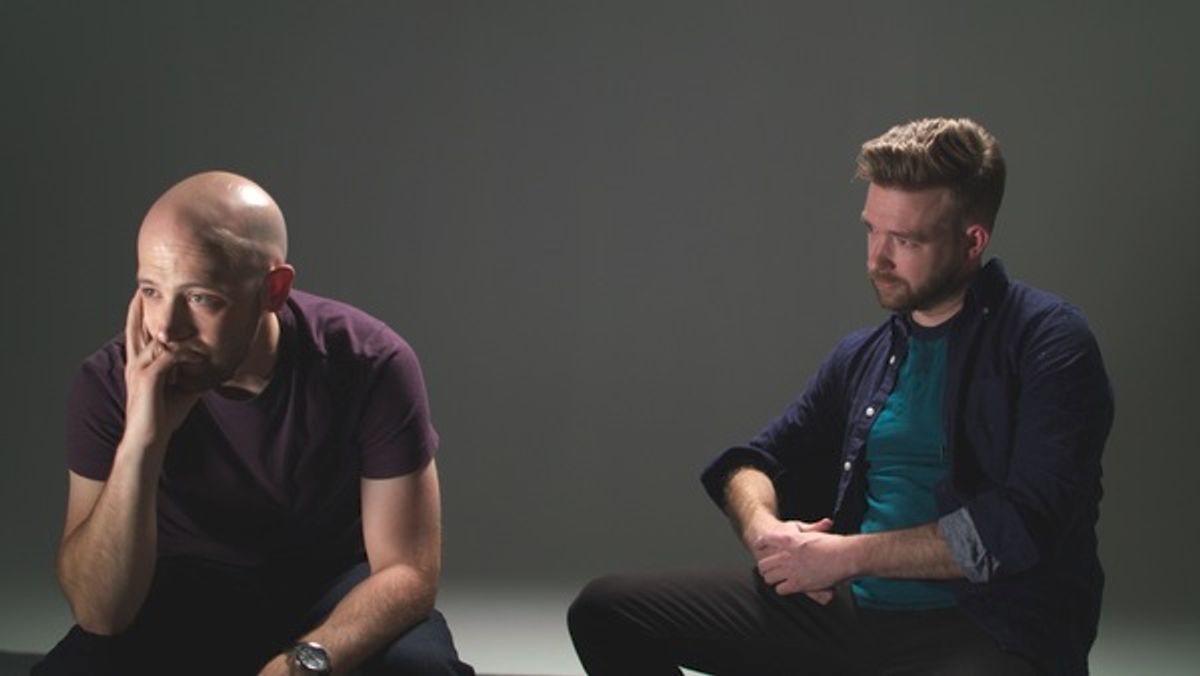 Daniel Hackman and Michael Adcock at 