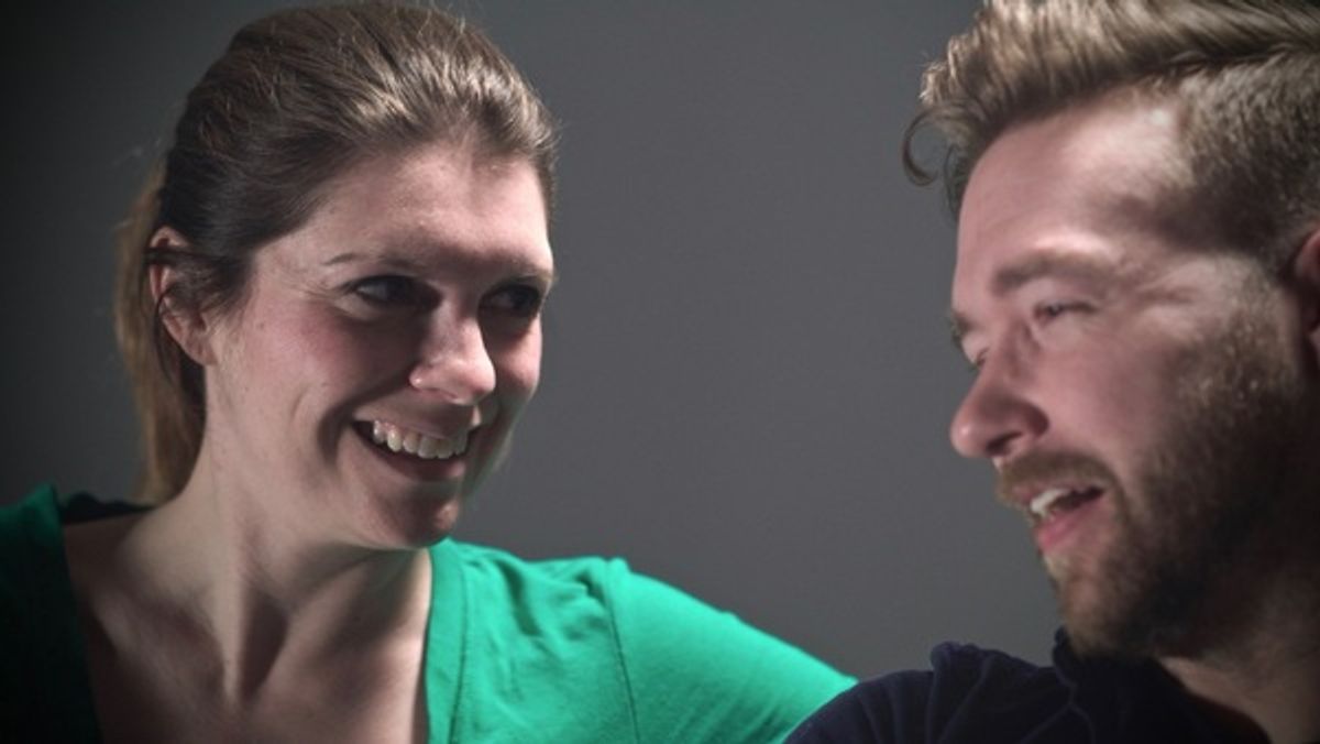 Jennifer Richmond and Michael Adcock at 