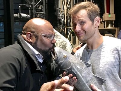 James Monroe Iglehart and Chad Kimball Photo