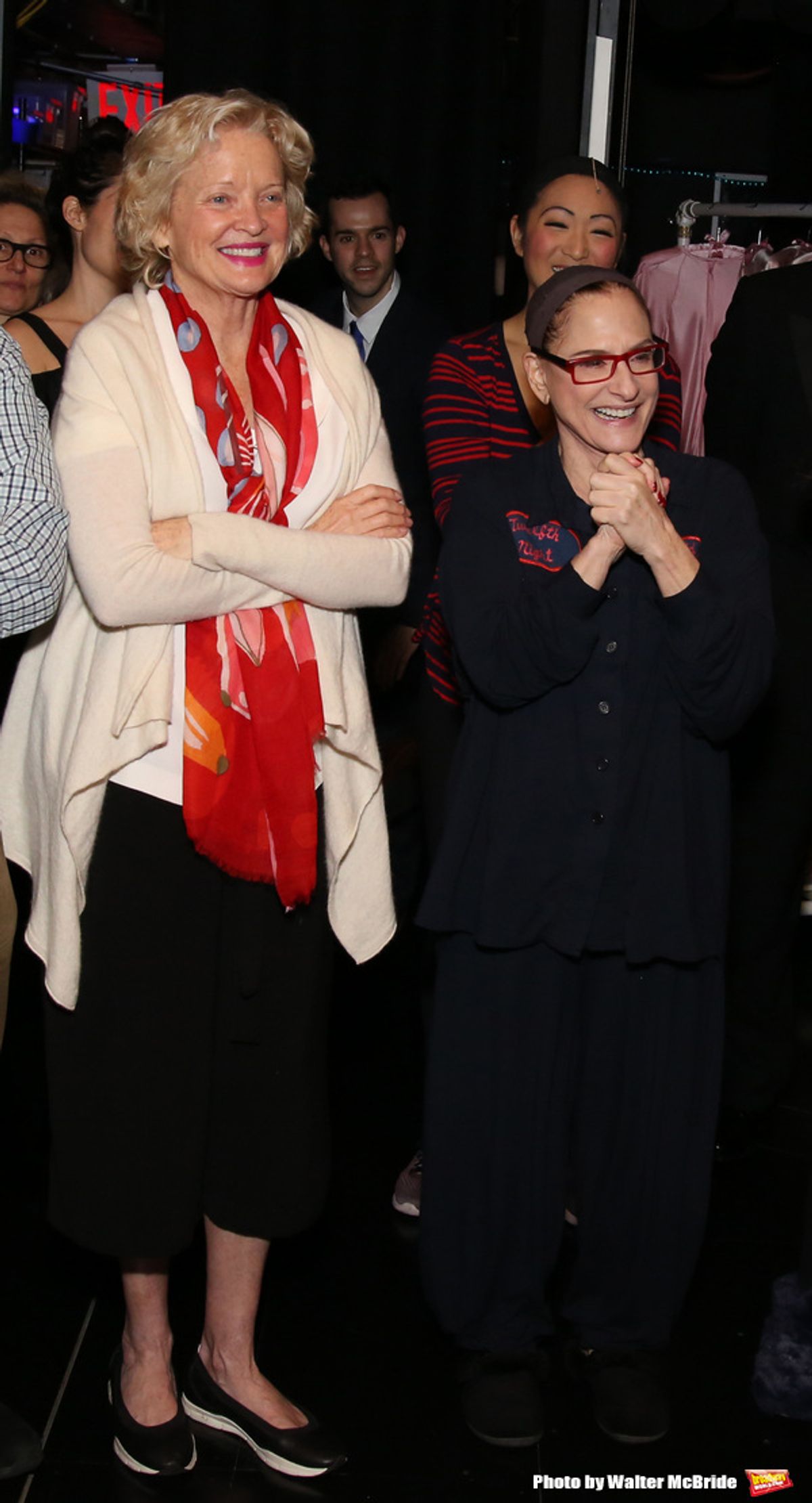 Christine Ebersole and Patti Lupone  at 