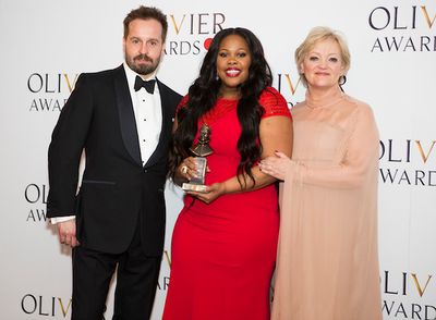 Alfie Boe, Amber Riley and Maria Friedman Photo