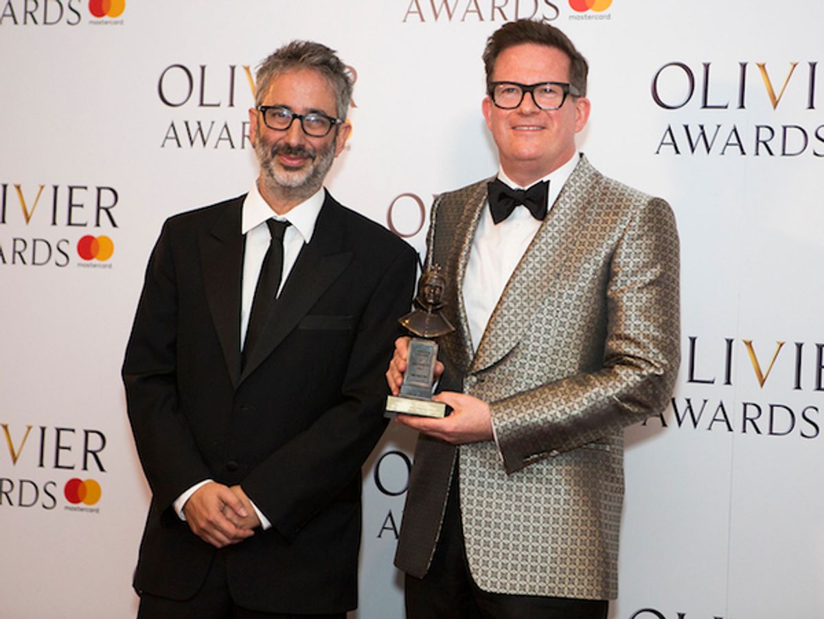 David Baddiel and Matthew Bourne at 