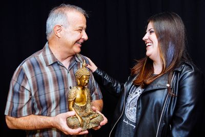 Mark L. Taylor and Rakefet Abergel Photo