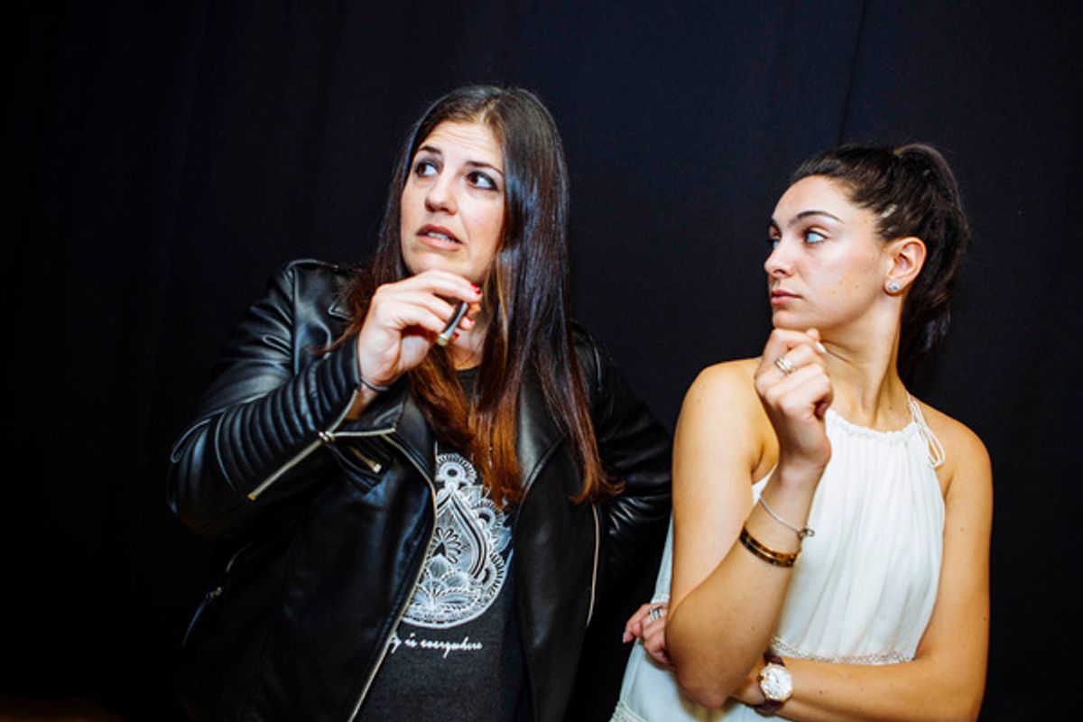 Giuliana Carullo and Rakefet Abergel
Photo by Brett Bollier at 