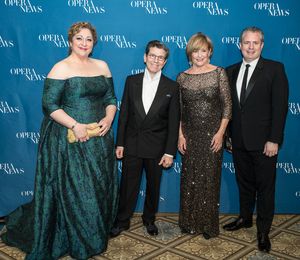 Christine Goerke, Robert Carsen, Frederica von Stade and Matthew Polenzani Photo
