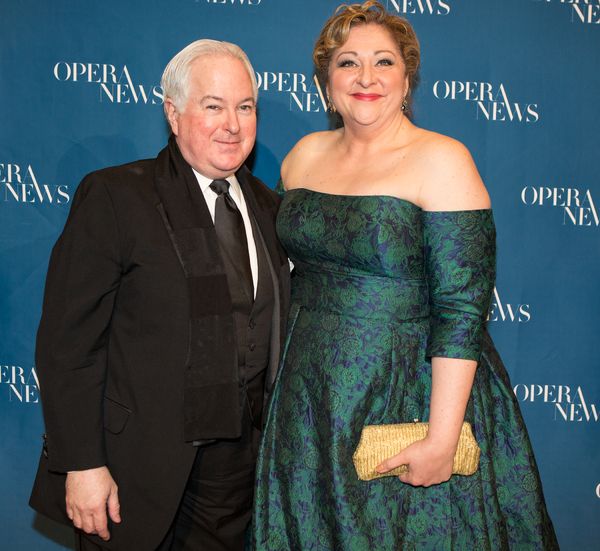 F. Paul Driscoll and Christine Goerke  Photo