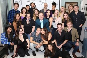 The cast and band of Broadway Loves Kelly Clarkson Photo