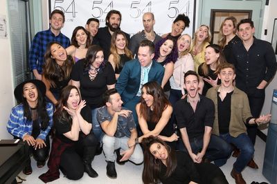 The cast and band of Broadway Loves Kelly Clarkson Photo