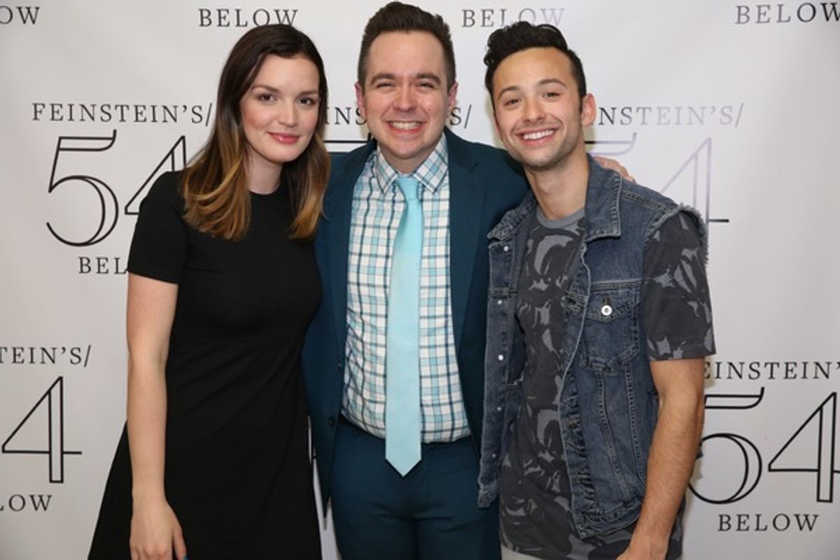 Jennifer Damiano, Benjamin Rauhala, and Daniel Quadrino at 