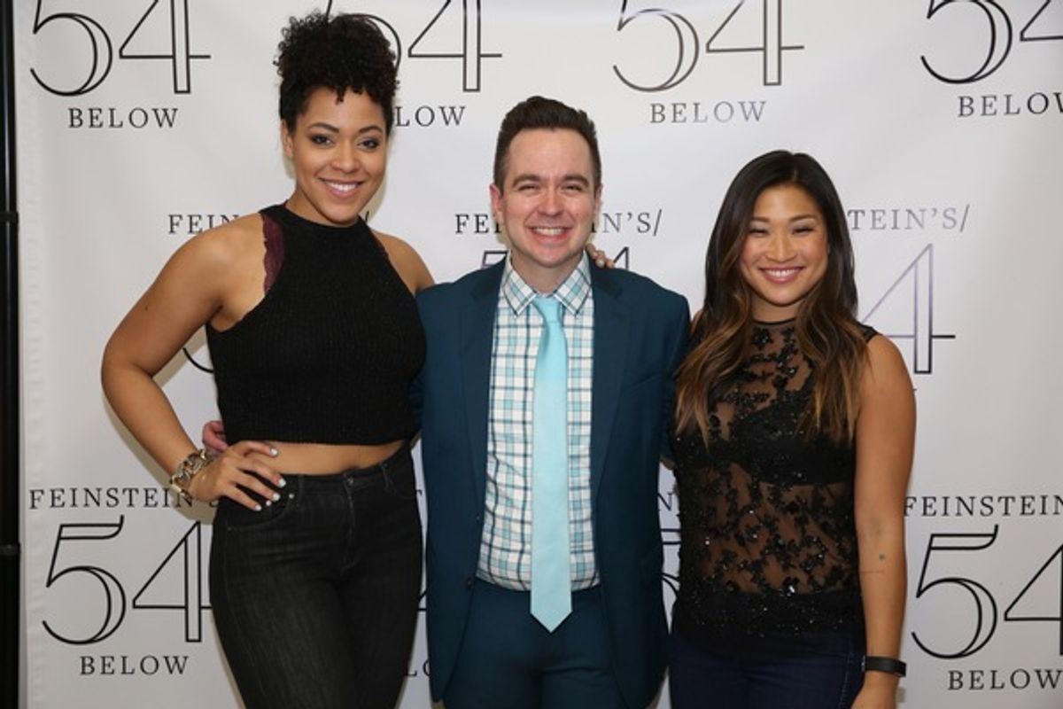 Lilli Cooper, Benjamin Rauhala, and Jenna Ushkowitz at 