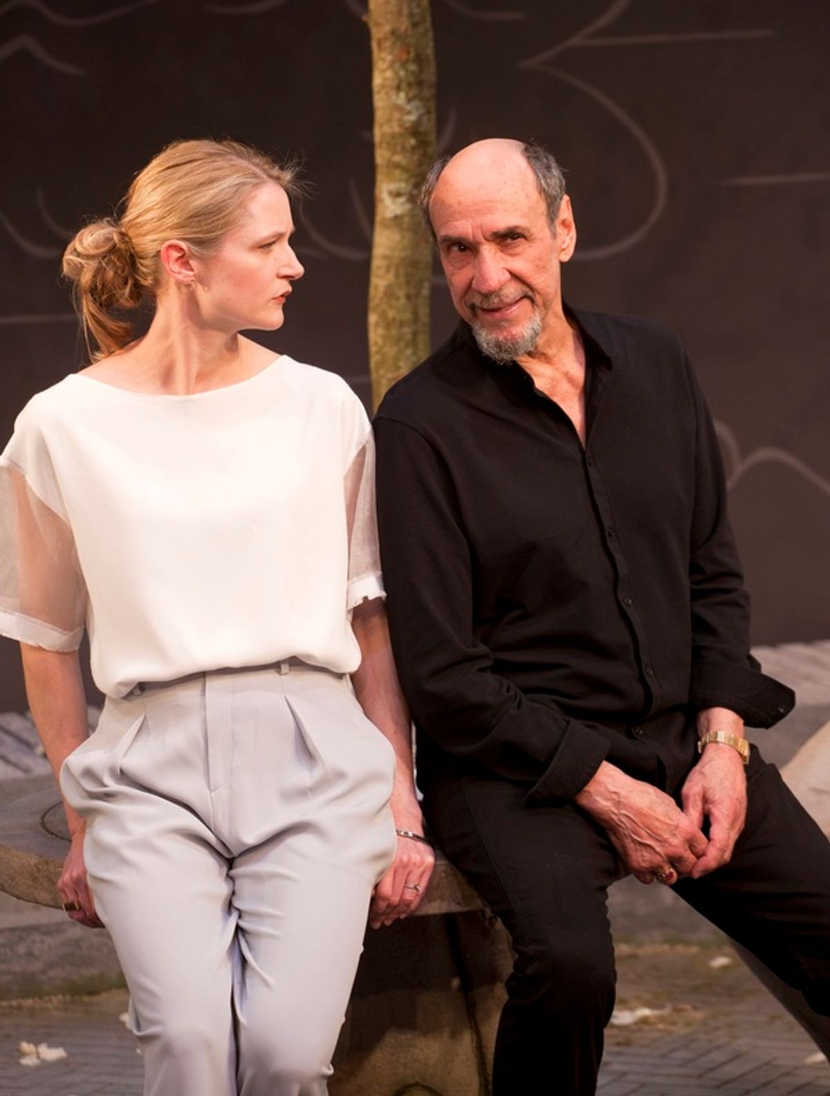 Naomi Frederick and F. Murray Abraham at 