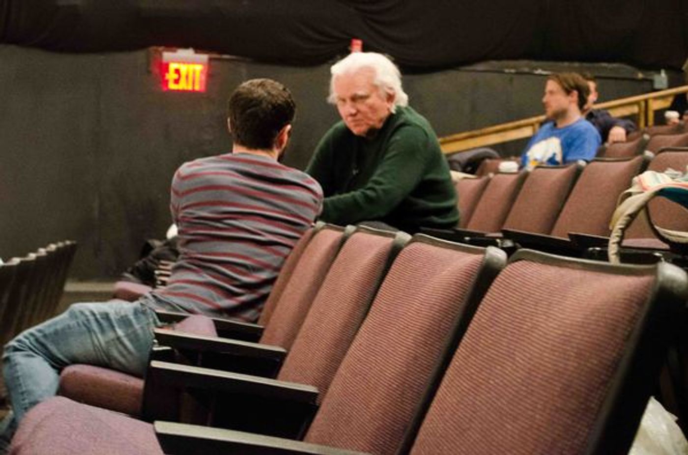 Photo Flash: David Rabe and Company in Rehearsals for IN THE BOOM BOOM ROOM Off-Broadway  Image