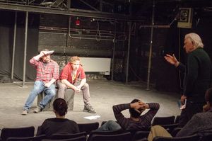 KIRK GOSTKOWSKI, PAUL TERKEL, DAVID RABE @ BroadwayWorld KIRK GOSTKOWSKI, PAUL TERKEL, DAVID RABE Photo