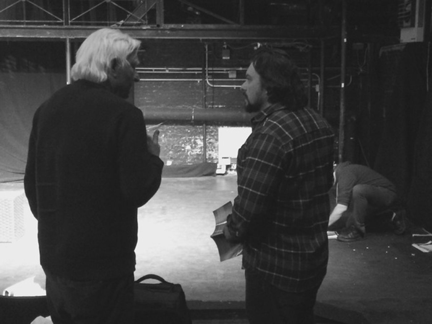 Photo Flash: David Rabe and Company in Rehearsals for IN THE BOOM BOOM ROOM Off-Broadway  Image