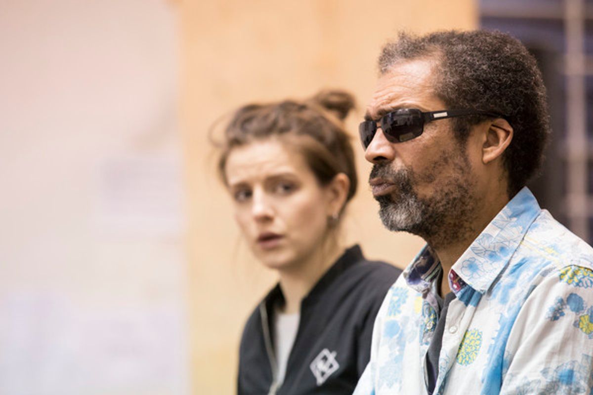 Aisling Loftus and Ben Onwukwe at 