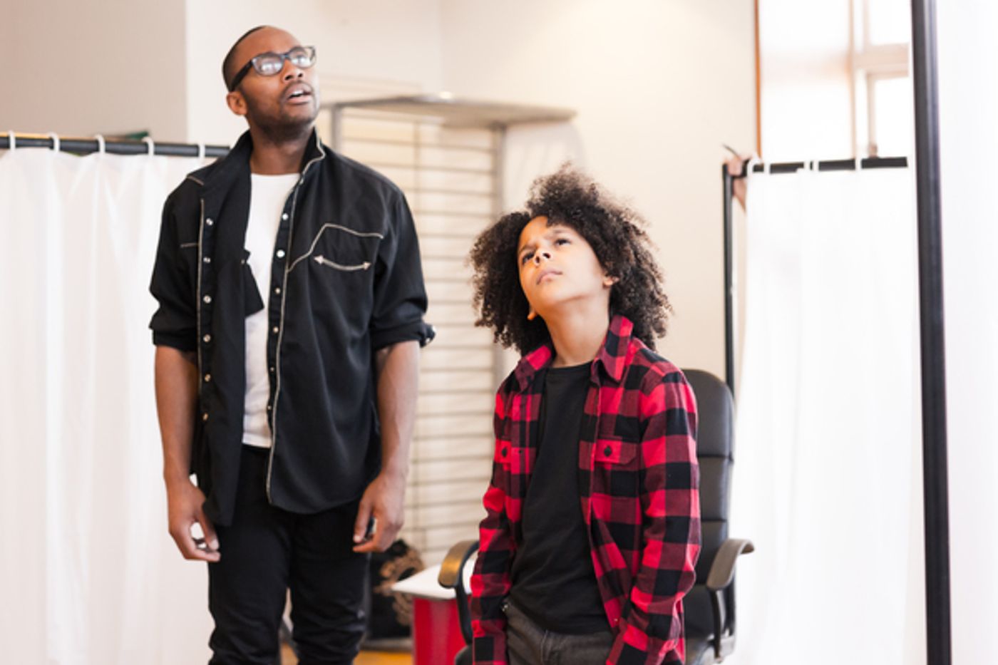 Photo Flash: In Rehearsal for ROOM World Premiere at Theatre Royal Stratford East Photo Flash: In Rehearsal for ROOM World Premiere at Theatre Royal Stratford East Image