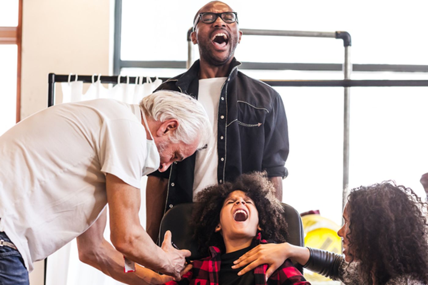 Photo Flash: In Rehearsal for ROOM World Premiere at Theatre Royal Stratford East Photo Flash: In Rehearsal for ROOM World Premiere at Theatre Royal Stratford East Image