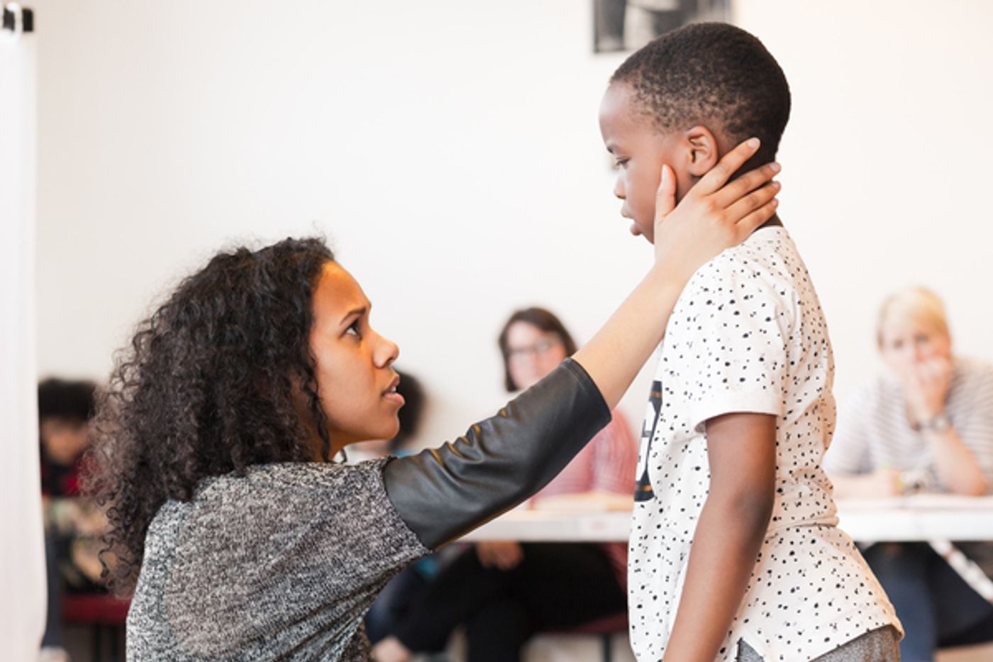 Photo Flash: In Rehearsal for ROOM World Premiere at Theatre Royal Stratford East Photo Flash: In Rehearsal for ROOM World Premiere at Theatre Royal Stratford East Image
